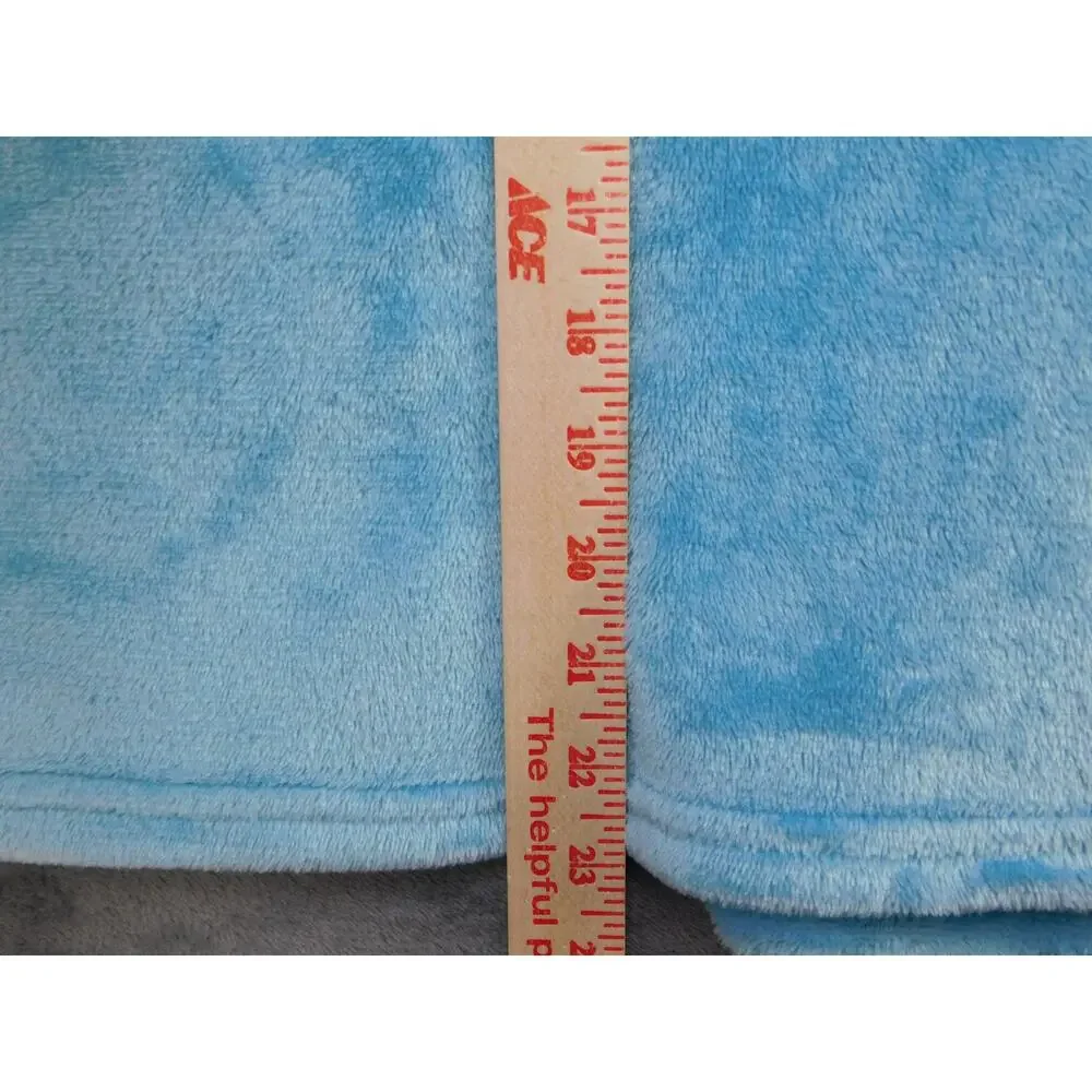 Disney Sleepwear Pullover Top Womens XL 16-18 Blue Fleece Stitch Lounge Pajama - Picture 8 of 8